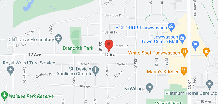 map of 5237 12 AVENUE